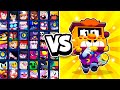 GRIFF VS ALL BRAWLERS IN BRAWL STARS😱😱😱