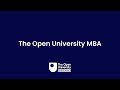 The open university mba