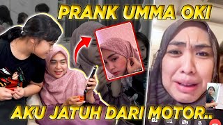 PRANK UMMA OKI MUKA AKU LUKA-LUKA.. wkwk REAKSINYA BEGINI…