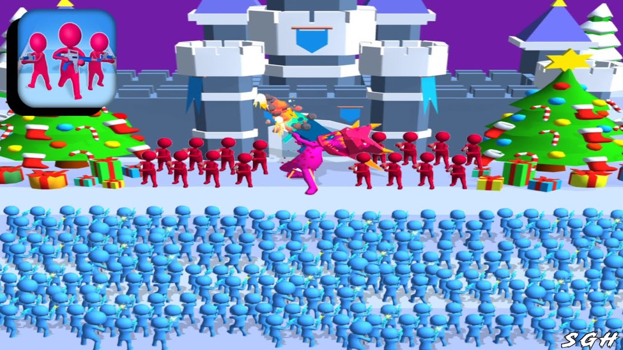 Gun Clash 3D - Gameplay Walkthrough - All Levels Android, iOS (Level 1 - 20)