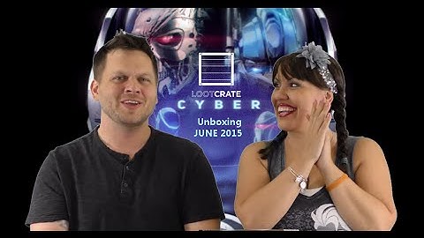 Loot Crate Unboxing June 2015 "Cyber" ComicWow! Original