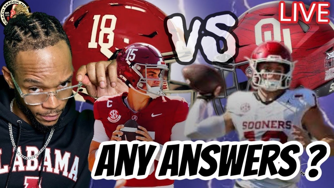 11*11*25 Chattin W/ Coach Smook Alabama Vs Oklahoma "Any Answers ?"