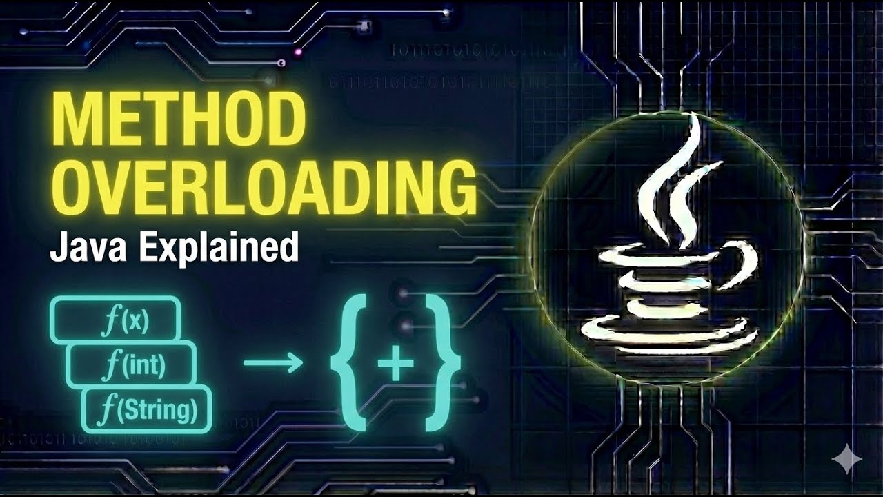 Method Overloading in Java Explained | Java Tutorial for Beginners ...