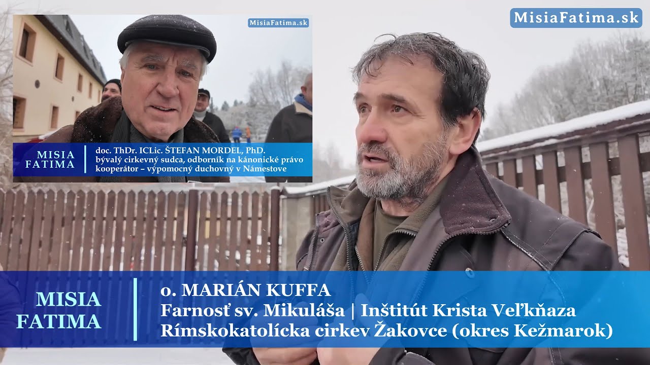 Kňazi Kuffa a Mordel sa stretli v Žakovciach. Reportáž doc. Mordela zo Žakoviec, 1. časť