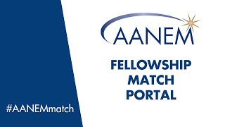 AANEM Fellowship Match Portal Resimi