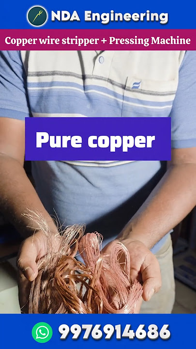 Copper Wire Stripping   Pressing Machine coimbatore 9976914686 #wirestrippingmachine