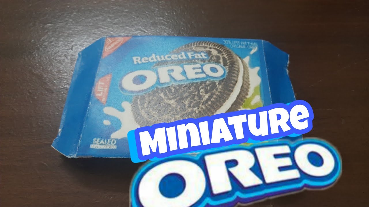 Miniature oreo| How to make|Soham Art Studio