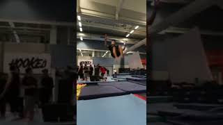 INSANE TRIPLE BACKFLIP ON FLOOR! 🤯