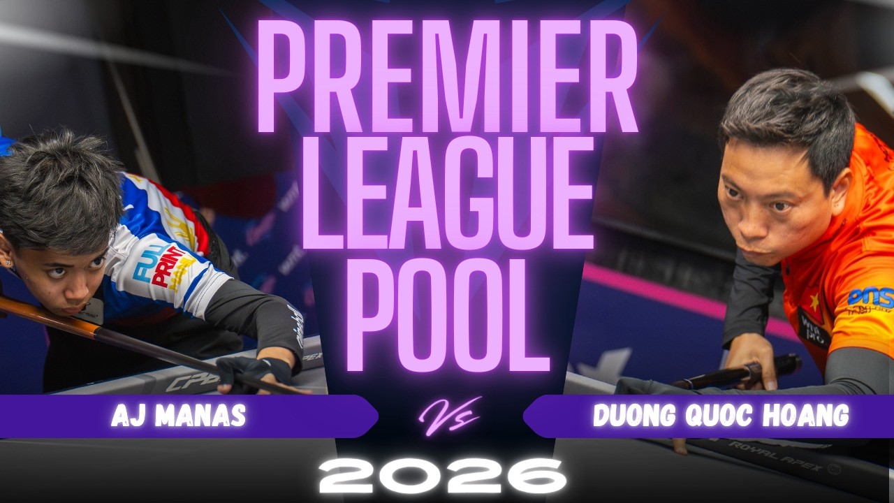 День 3 | Эй Джей Манас против Дуонг Куок Хоанга | Турнир Премьер-лиги 2026
