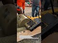 Smooth Concrete Fast with Roller Screed Tool #ConcreteWork #ConstructionTech #RoadBuild