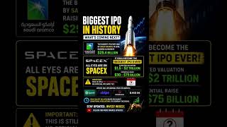 🚀 Biggest IPO in History – What’s Coming Next?🔥🔥📈 #spacexipo #spacex #elonmusk #musk #sharemarket