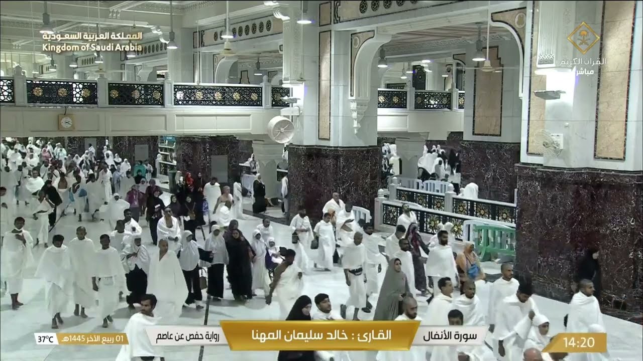 سورة الأنفال - بصوت القارئ خالد سليمان المهنا