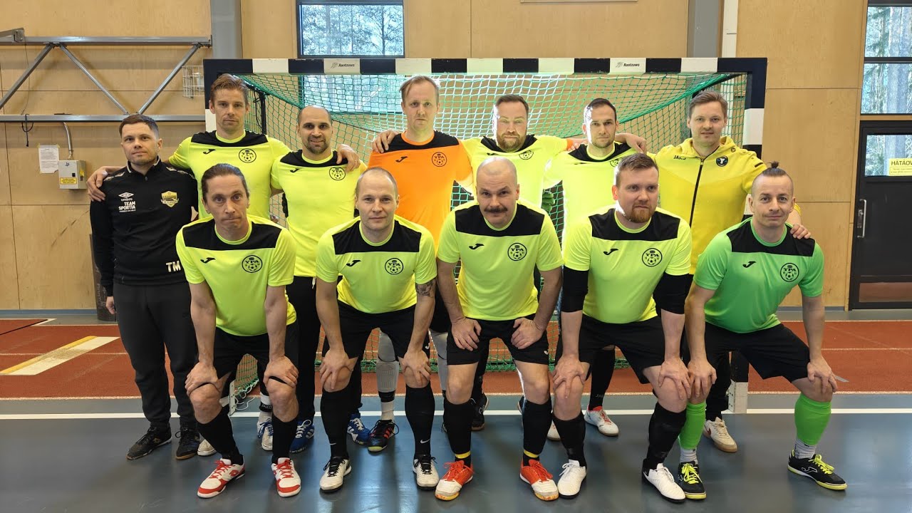 KOOSTE. Vieska Futsal M35 SM-kisoissa 12. - 13. 4. 2025. Kuvamateriaali @KP-VEtu