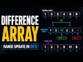 Prefix Sum | Difference Array | Tamil