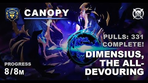 Canopy vs Mythic Dimensius (Resto Shaman PoV) - Mika