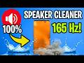 How to Fix Muffled Phone Speakers! (Speaker Cleaner 165Hz)