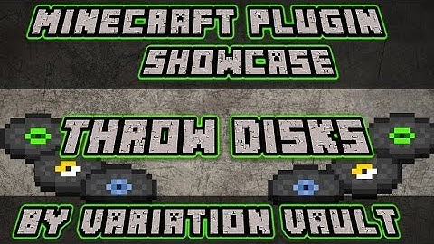 Throw Disks | Throw music disks + New weapons! | Minecraft Bukkit Plugin
