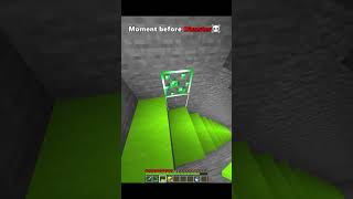 Minecraft Moment Before Desaster #minecraft #trending