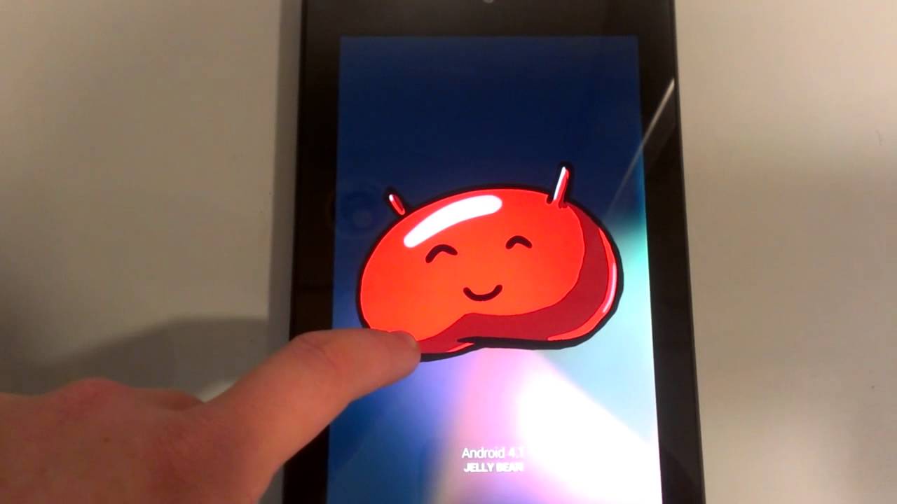 Android 41 Jelly Bean Easter Egg As Seen On A Nexus 7 Youtube 