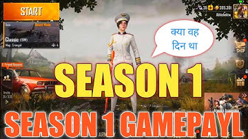 Pubg Mobile Season 1 Gameplay | When There Was No Hacker, No Lag
