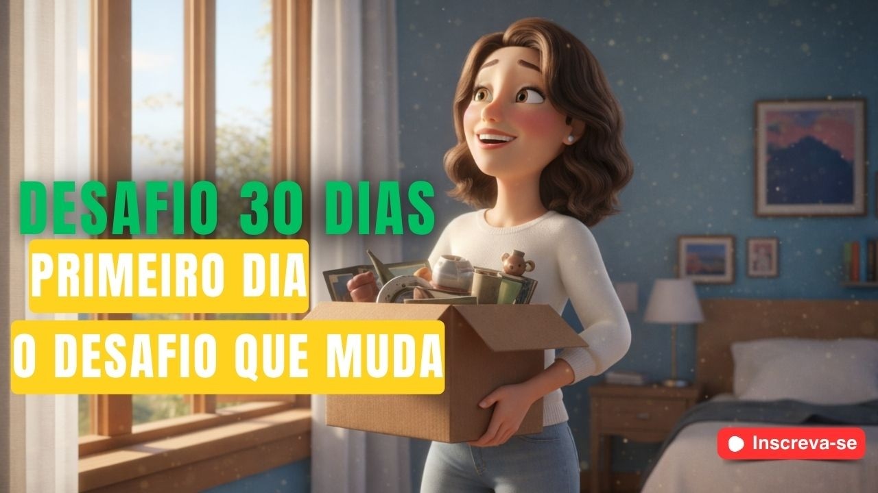 Desafio 30 Dias Para Transformar Sua Casa e Sua Vida / Dia 1 – Arrume sua cama e descarte 10 coisas