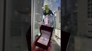 When he proposes using a Zaid Jewels Ring! 💍 #shrekintoronto