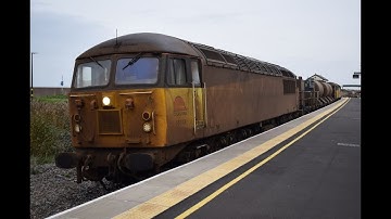 #942: [RHTT] Colas Rail Class 56113 & 56105 pass Abergele & Pensarn (31/10/17)