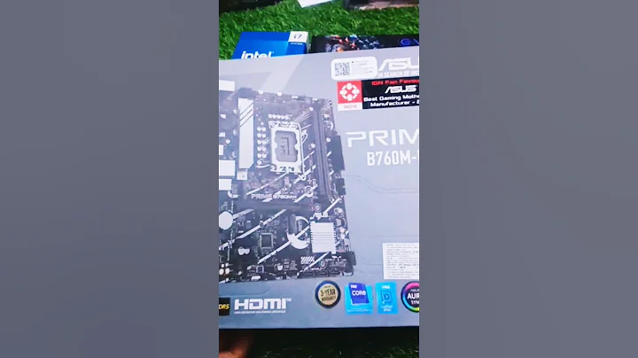 ASUS Prime B760M-K, an Intel® B760 LGA 1700 mATX motherboard.