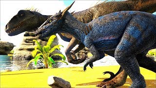 Draco Rex Mostrando Para Os Indoraptor Quem Manda//ARK: Survival Evolved(PT-BR)