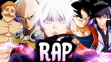 OVERPOWERED ANIME CHARACTER RAP | "OP" | RUSTAGE