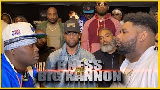 E NESS VS BIG KANNON RAP BATTLE - RBE