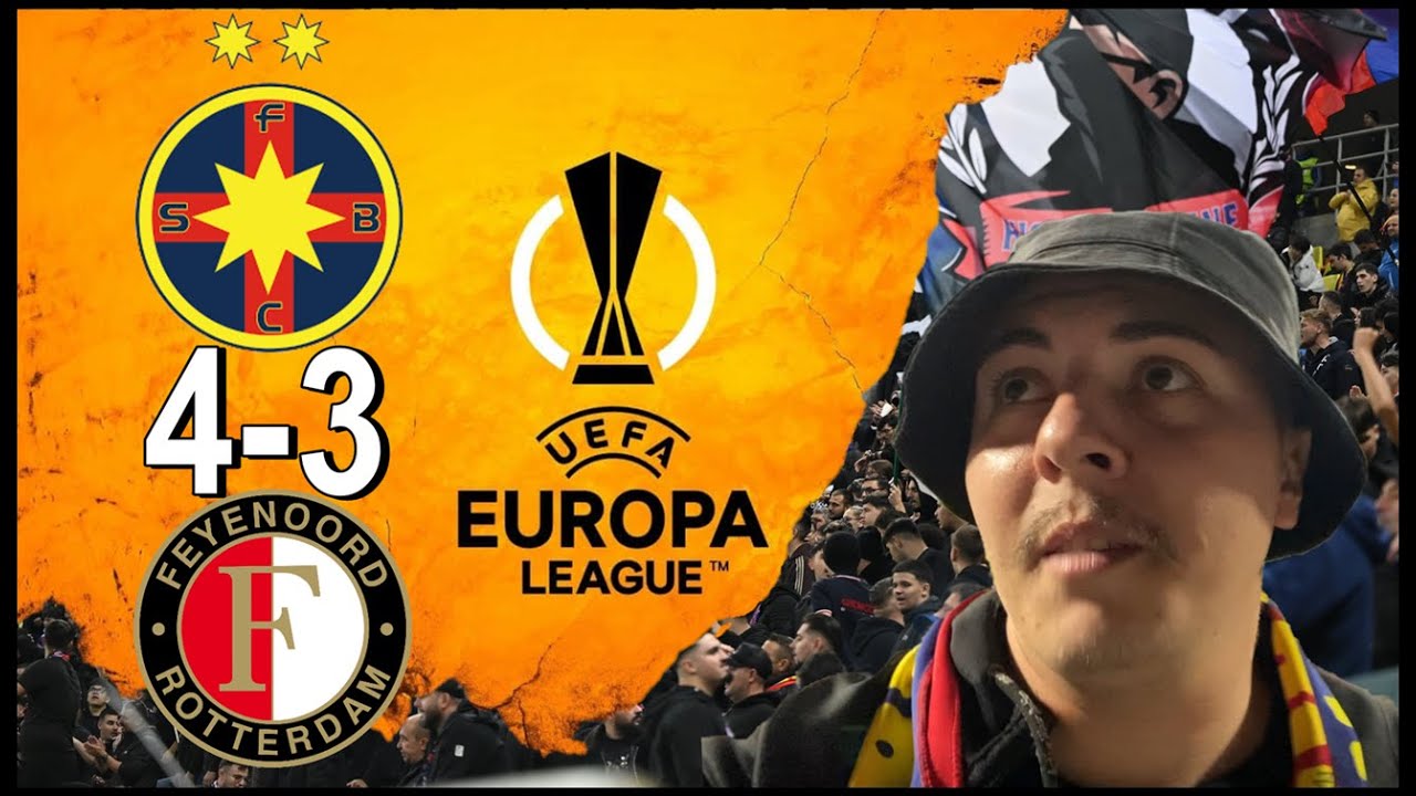 MECI DE INFARCT 🔥 FCSB 4 - 3 FAYENOORD ⚽️ |VLOG84|