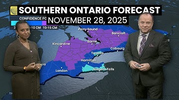 Southern Ontario Forecast: Snow Squalls Persist, Another System to Follow  | #WeatherAM