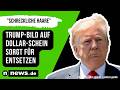 "Schreckliche Haare" - Trump-Bild auf Dollar-Schein sorgt für Entsetzen