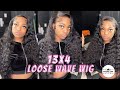 THE BEST LOOSE DEEPWAVE WIG INSTALL | Ft.Wiggins Hair