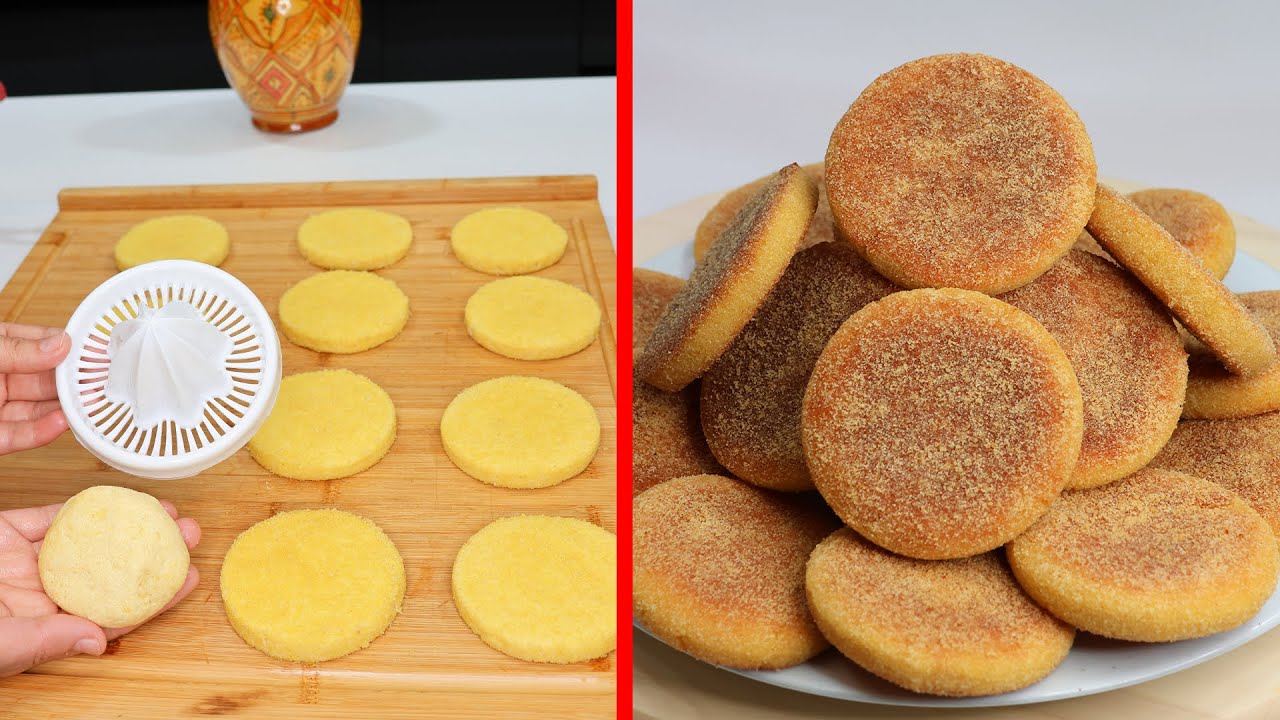 علاش تحضري ميني حرشة بالخميرة وأنت عندك عصارة البرتقال بلا حليب ولا زبدة بمكون سحري هشيشة وتذوب