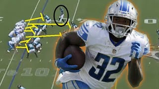 Film Study: D'Andre Swift has a BREAKOUT Performance for the Detroit Lions