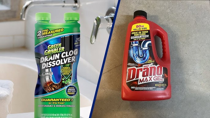 Drano Max Gel Drain Clog Remover and Cleaner for Shower or Sink