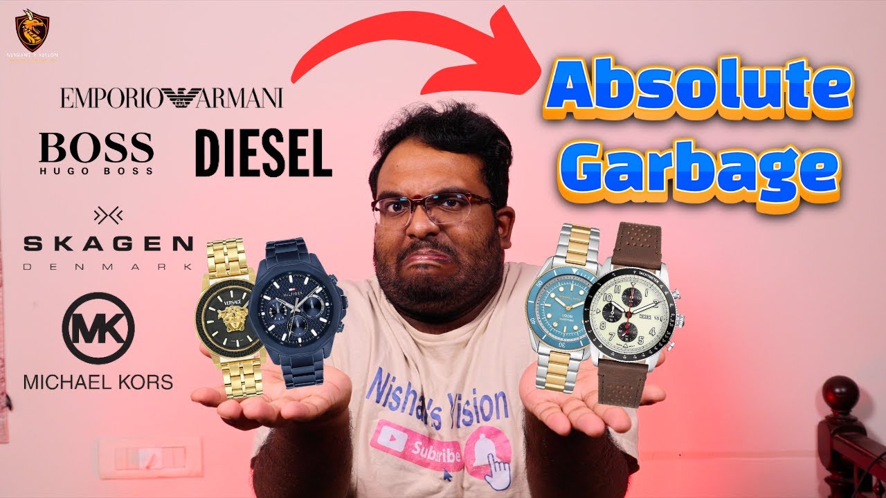 Why Fashion watches SUCK ? (Tommy Hilfiger, Armani, Fossil 