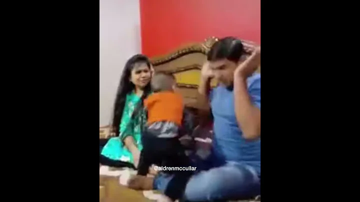 Kid Let Dad Have It! MUST SEE!