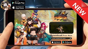 GIANT MONSTER WAR (EN/NFT) 2022 New-Online NFT-P2E Game Mobile Android-Gameplay