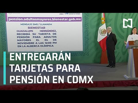 Entrega de tarjetas bienestar para adultos mayores 2021 - Al Aire