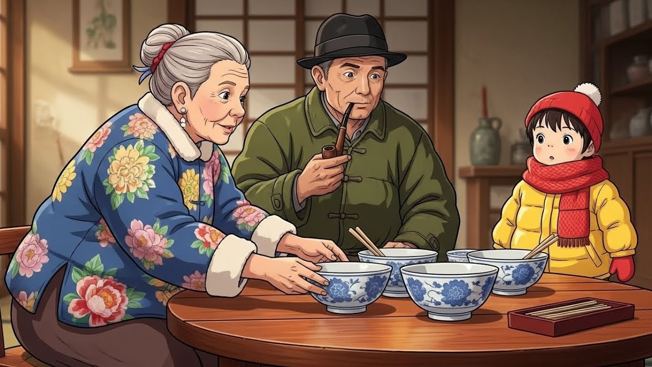 The Winters I Never Forgot | A Ghibli Inspired Memory with My Grandparents in the Countryside