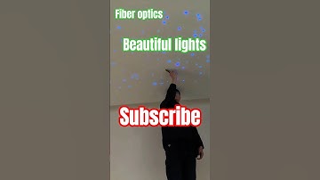 Beautiful fiber optics lights#shorts #new #light #beautiful