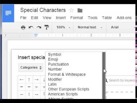 special characters คือ  Update 2022  Google Sheets - Insert Special Characters