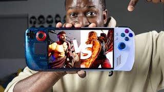 Steam Deck OLED vs Asus ROG Ally: The King of PC Handhelds???