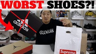 THE WORST SHOES I EVER BOUGHT!? & SOME WILD ASS SNEAKERS! + SUPREME