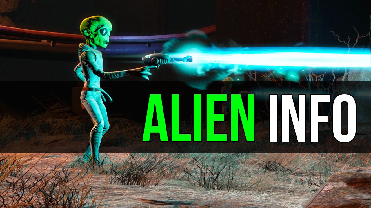 Fallout 4: Nuka World ALIEN INFO + New Creatures
