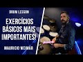 EXERCÍCIOS BÁSICOS MAIS IMPORTANTES PARA BATERISTAS - DRUM LESSON by Mauricio Weimar