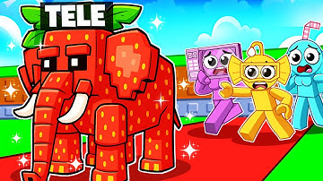 I Pretended to be OG STRAWBERRY Elephant in ROBLOX Steal a Brainrot!